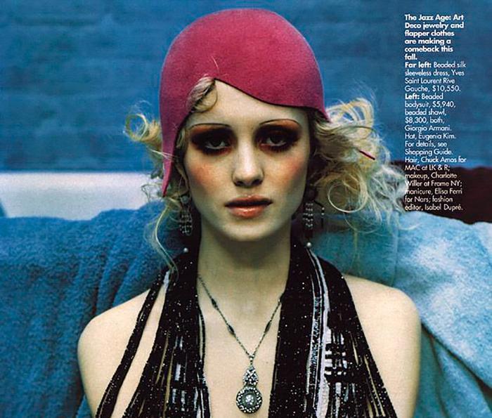 Макияж в стиле Biba