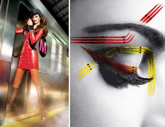 Календарь Maybelline 2012