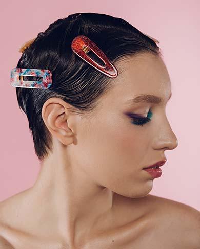 Заколки для челки