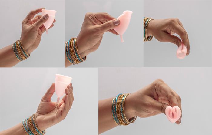 Как вставить менструальную чашу